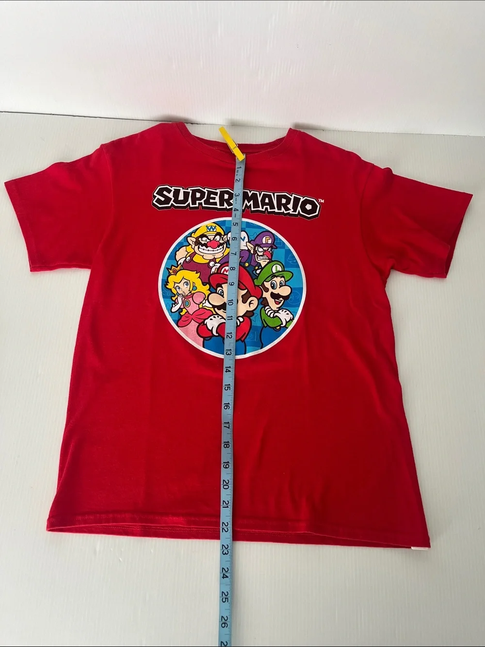 Boys Super Mario Shirt Size L